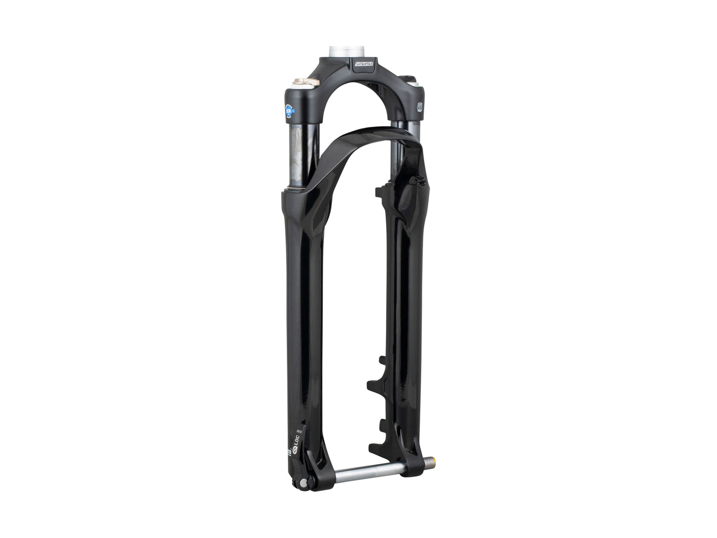 SR Suntour Mobie 34 Unthreaded 60mm Travel Gloss Finish 27.5˝ Suspension Fork