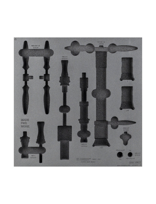 Unior Shared Bench Drawer - 3 Tool Tray