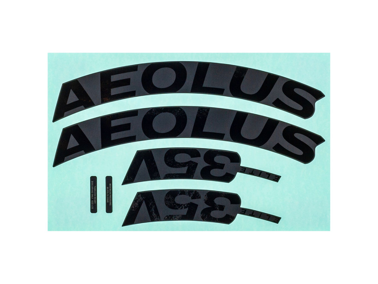 Bontrager Aeolus Elite 35V Rim Decal Set