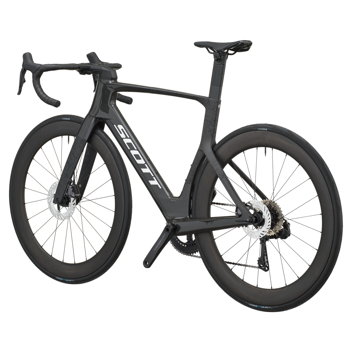 Scott Foil RC 10 carbon black dettaglio
