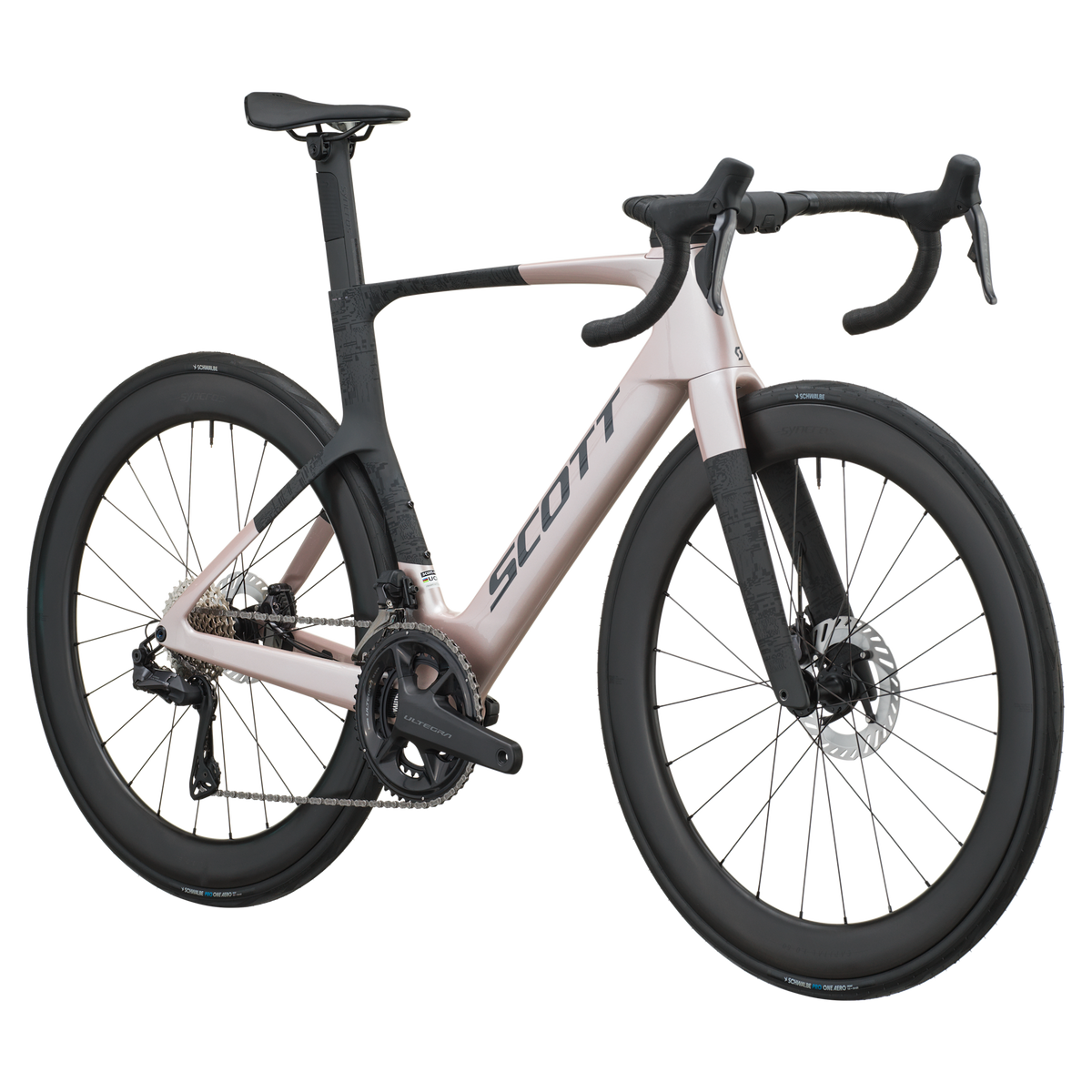 Scott Foil RC 10 champagne pink dettaglio