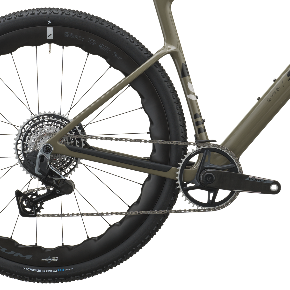 Scott Addict Gravel 10 lupine grey dettaglio