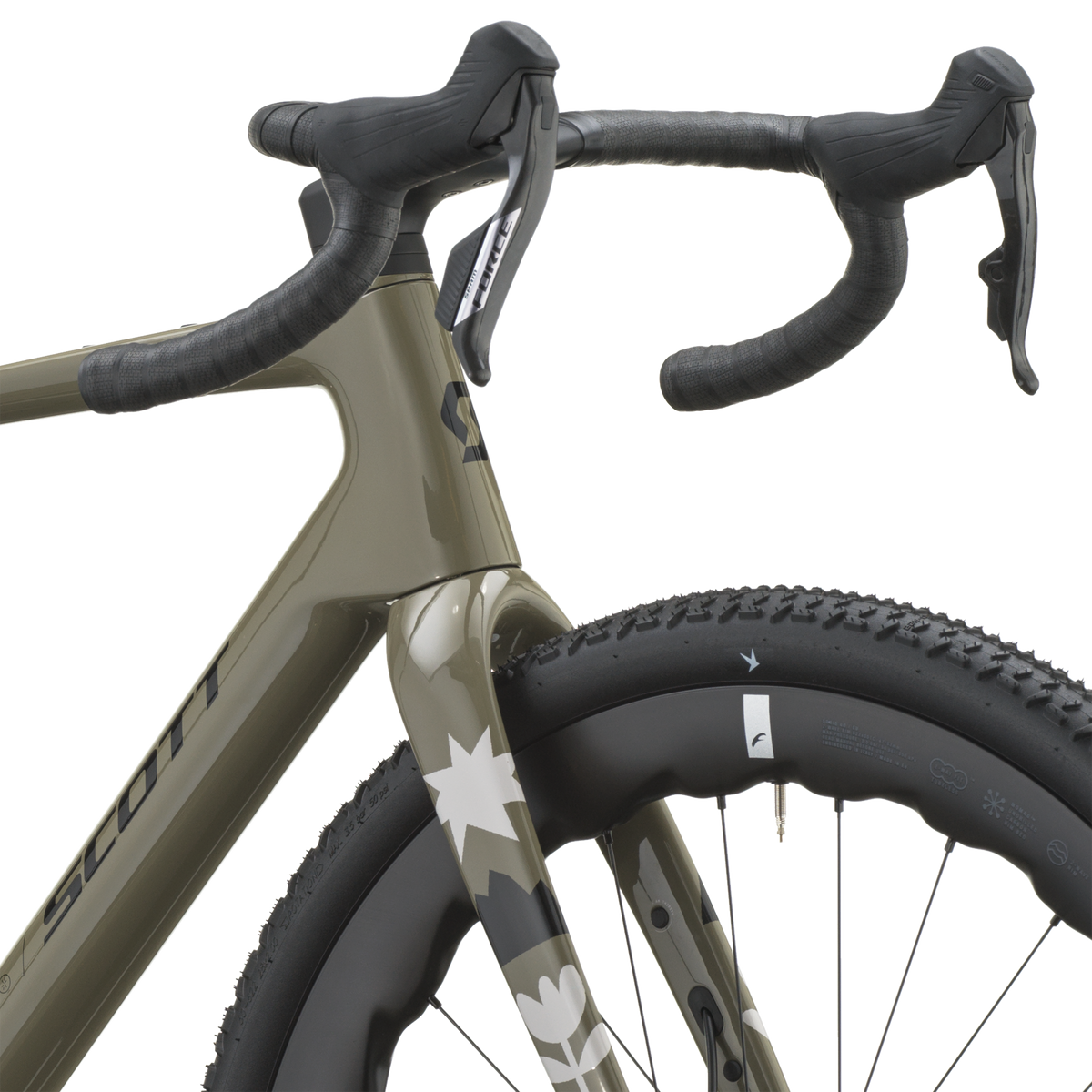 Scott Addict Gravel 10 lupine grey dettaglio
