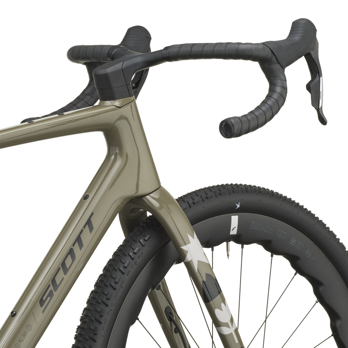 Scott Addict Gravel 10 lupine grey dettaglio
