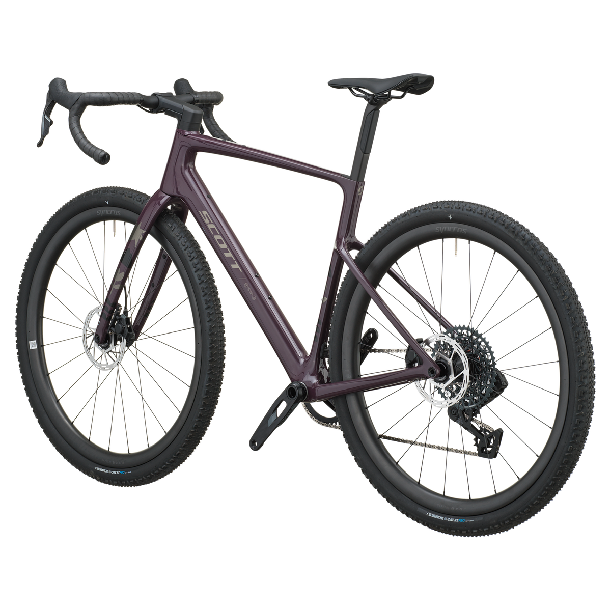 Scott Addict Gravel 30 mulberry purple dettaglio