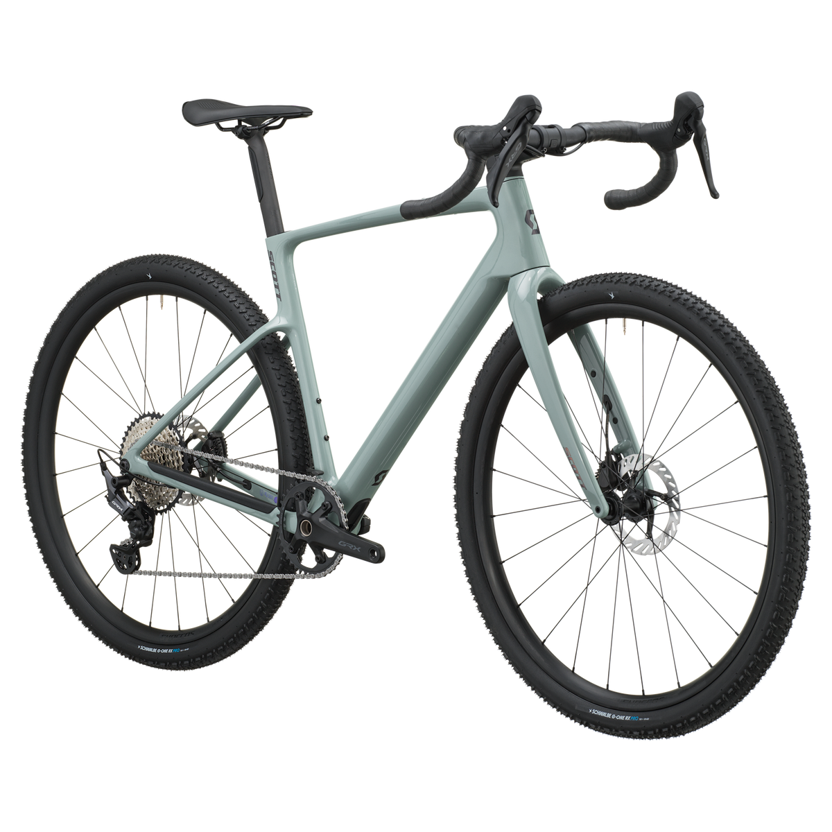 Scott Addict Gravel 40 iron grey dettaglio