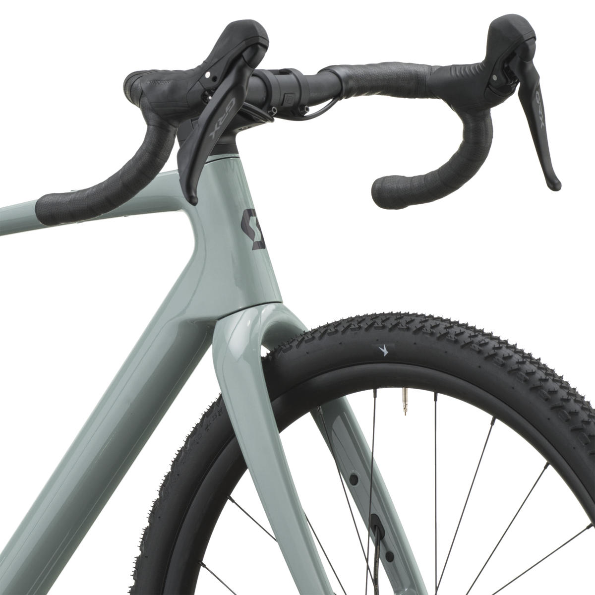Scott Addict Gravel 40 iron grey dettaglio