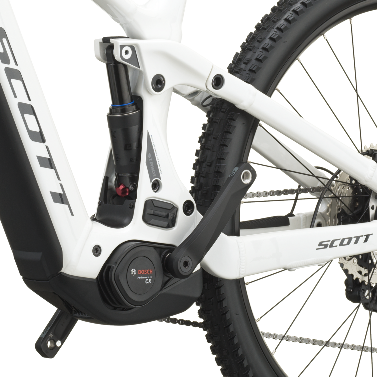 Scott Strike 40 pearl white dettaglio