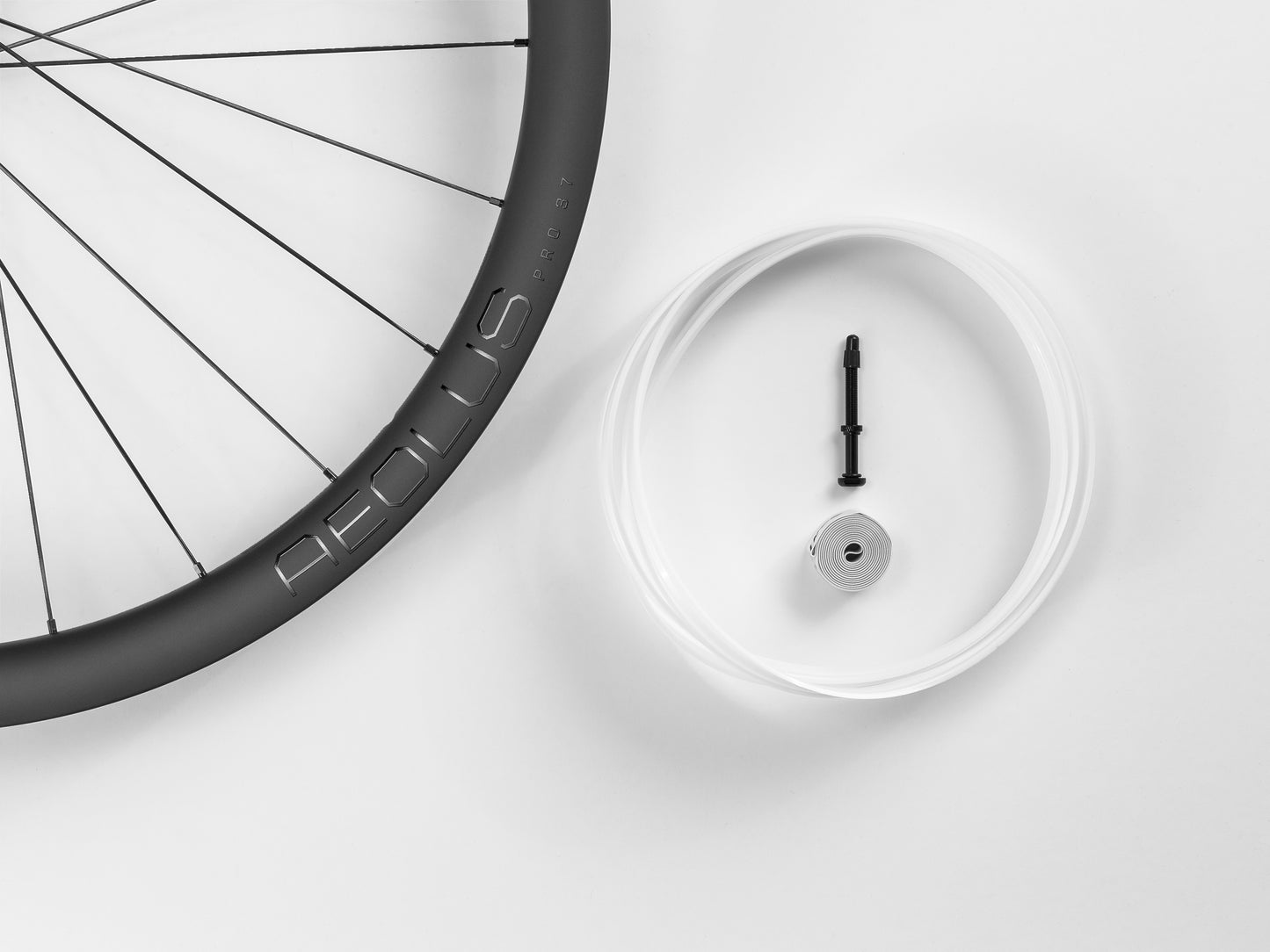 Ruota da strada Bontrager Aeolus Pro 37 TLR Disc