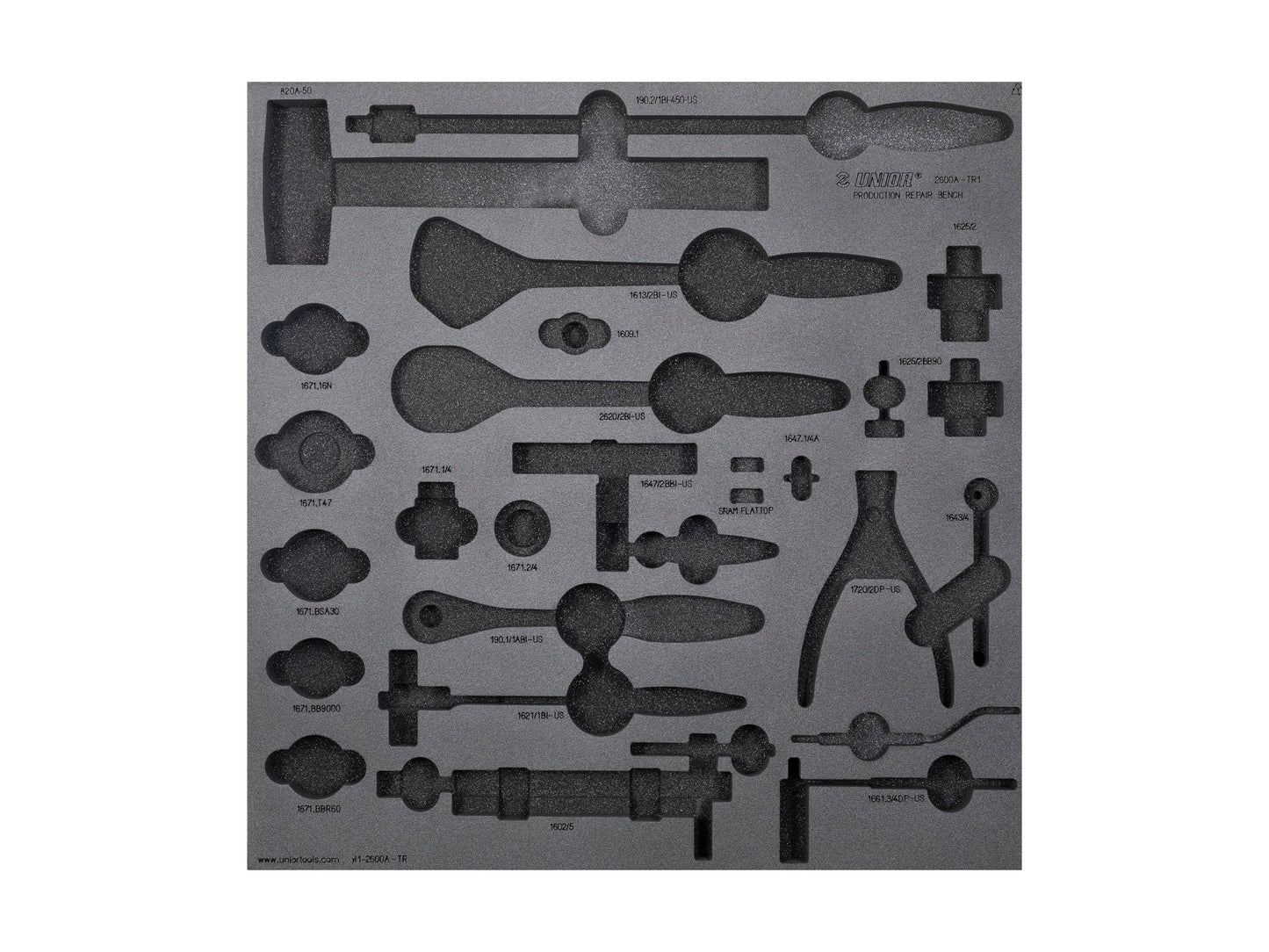 Unior Production Bench Drawer 1 Tool Tray