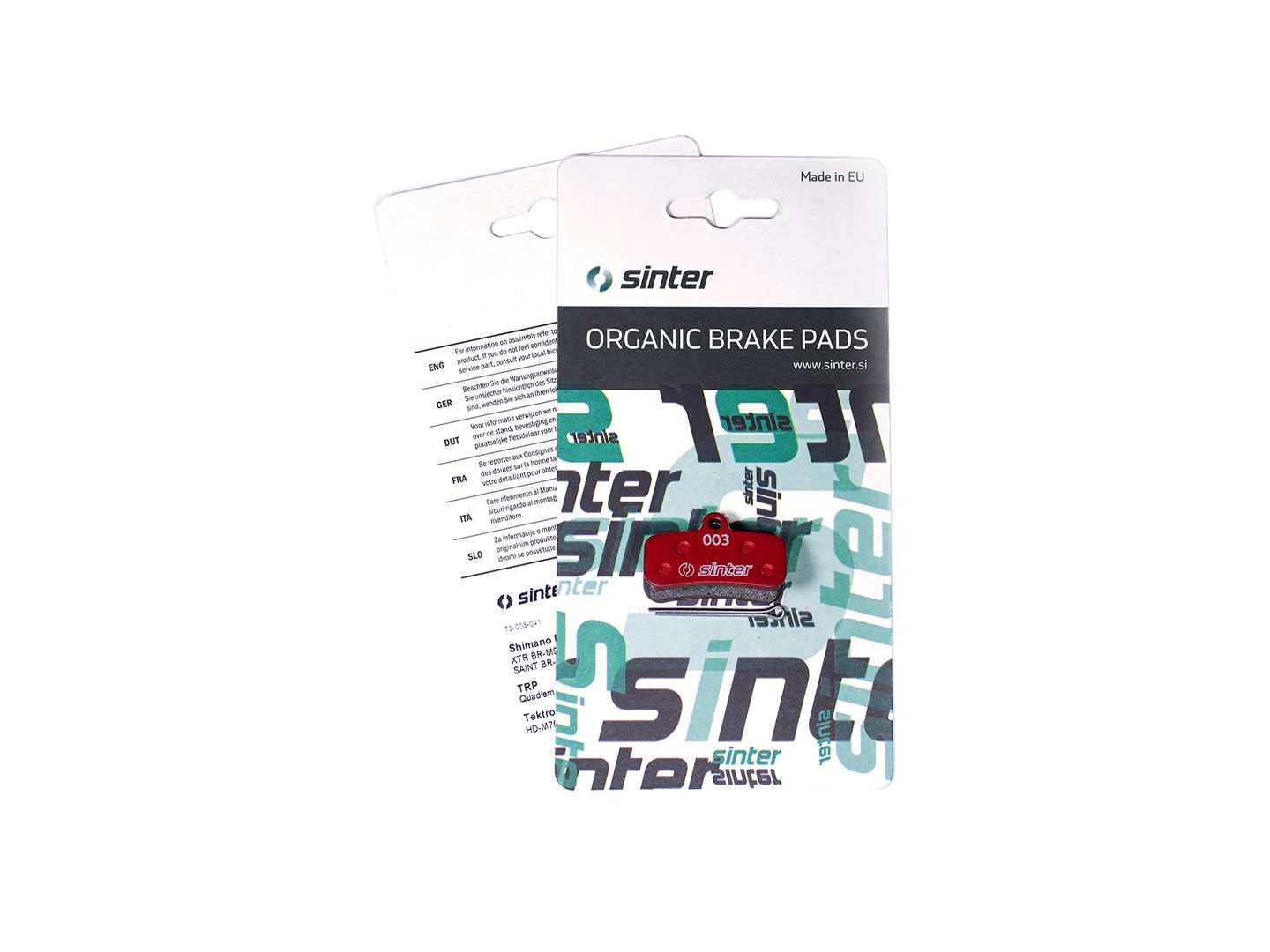 Sinter Shimano D Type Standard Disc Brake Pads