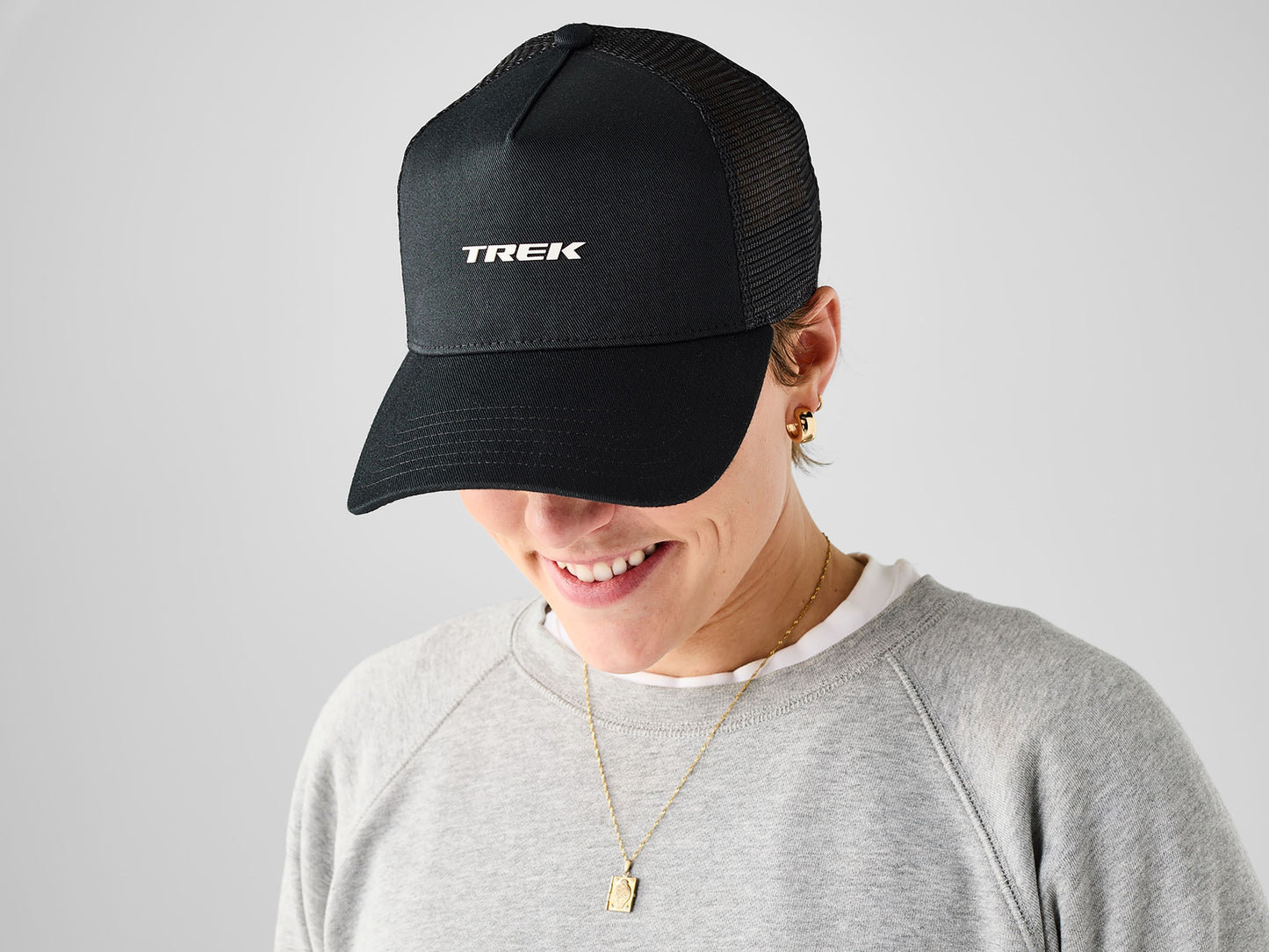 Berretto Trek Black Logo