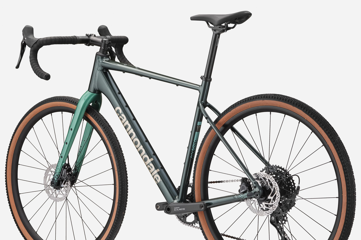 Cannondale Topstone CAAD 3 CUES 1x — Tech Green, dettaglio 5