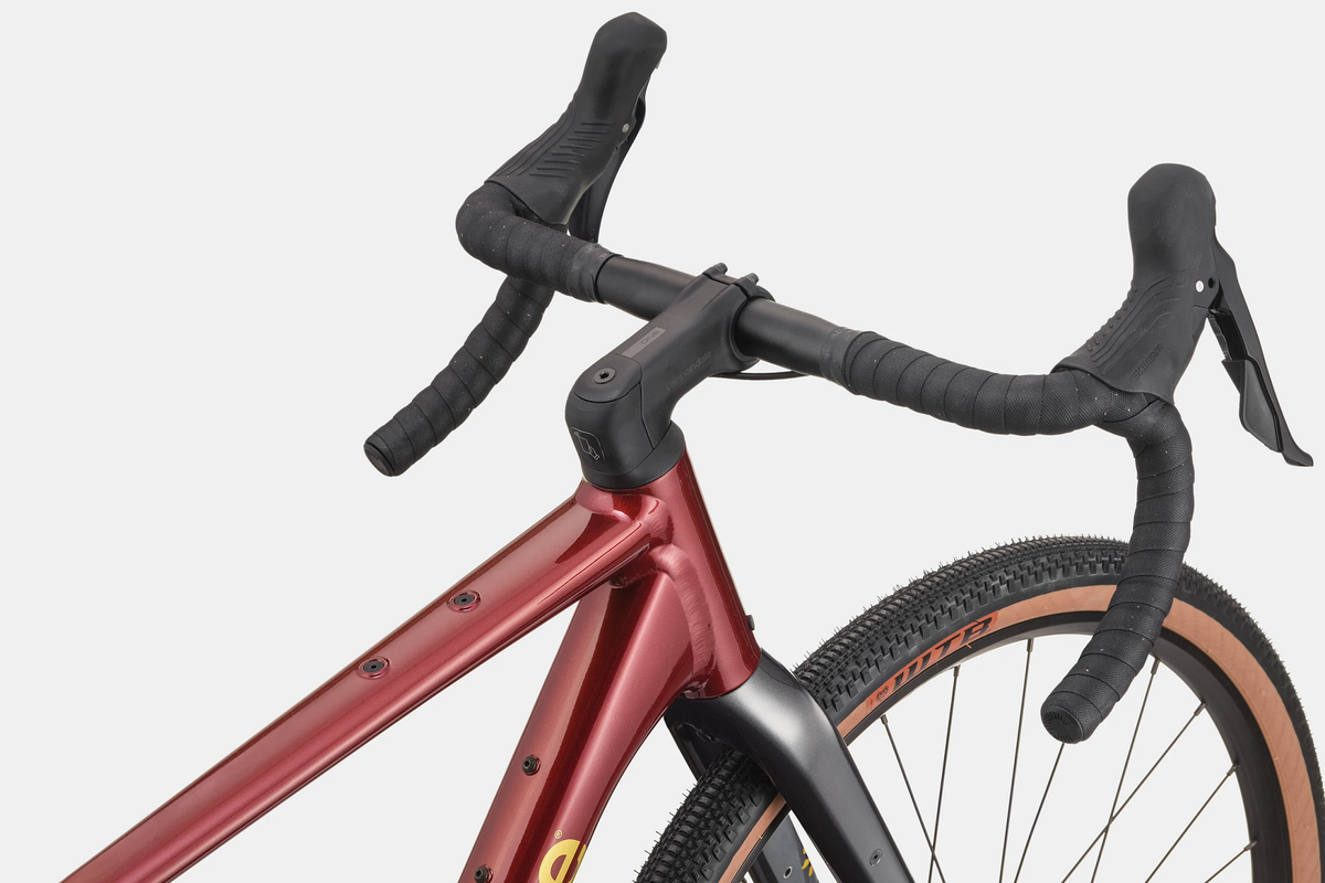 Cannondale Topstone CAAD 1 GRX 1x — Wine Red, dettaglio 1