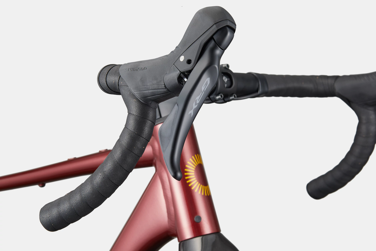 Cannondale Topstone CAAD 1 GRX 1x — Wine Red, dettaglio 6