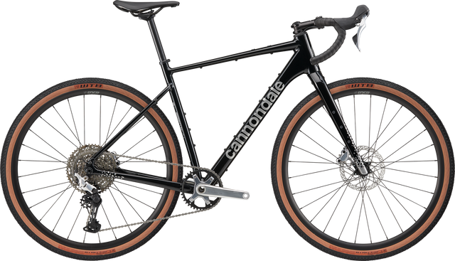 Cannondale Topstone CAAD 2 CUES 1x — Black, vista laterale