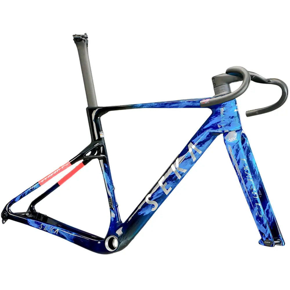 italienische rennrad rahmen SEKA Exaero Rahmenset | Aero Carbon Rahmen