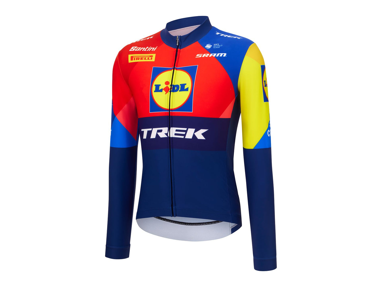 Maglia Santini LS Thermal Race Lidl-Trek Team Replica