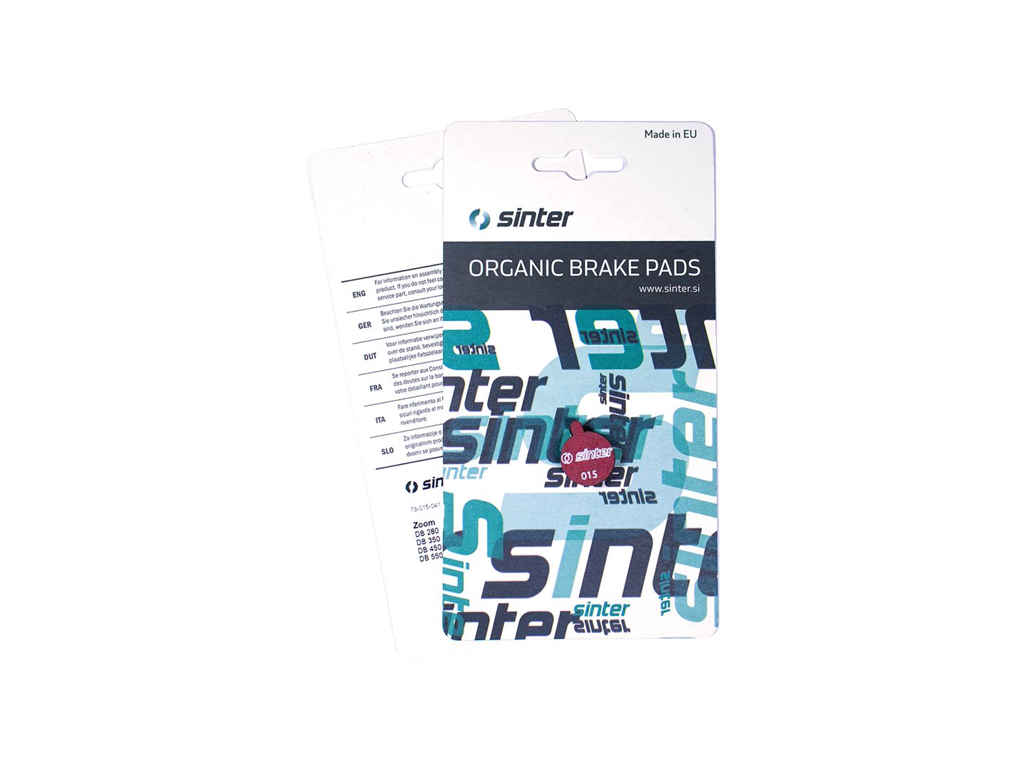 Sinter Zoom Type Standard Disc Brake Pads