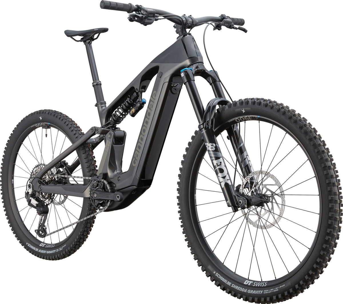 Cannondale Moterra LT 1 — Black, tre quarti