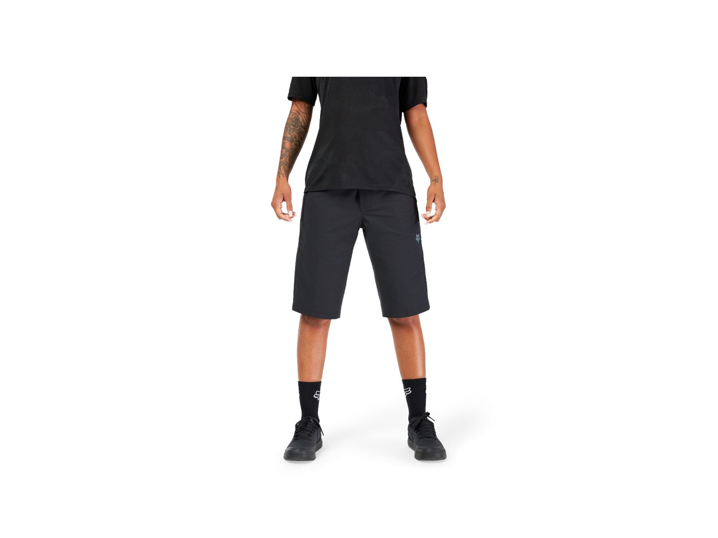 Pantaloncini da mountain bike da donna Ranger di Fox Racing x Trek con fodera