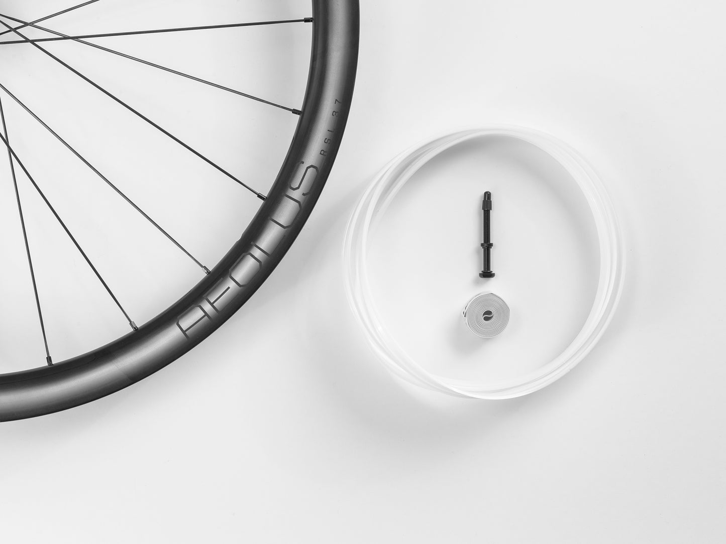 Ruota da strada Bontrager Aeolus RSL 37 TLR Disc