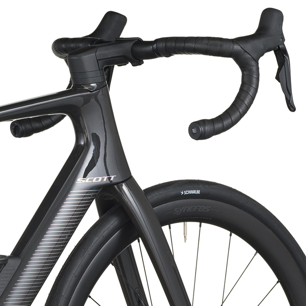 Scott Fastlane 20 — Carbon Black, cockpit