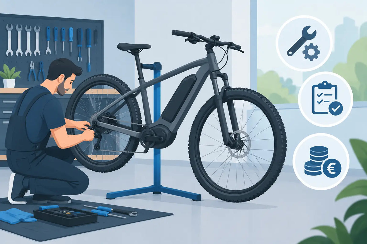 Quanto costa riparare ebike? Prezzi e controlli
