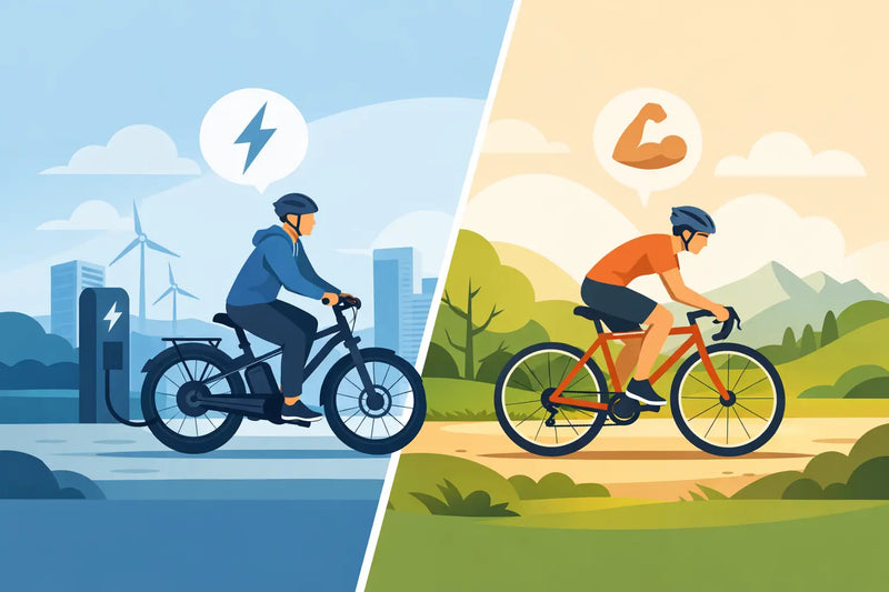 Bici elettrica vs muscolare: quale scegliere