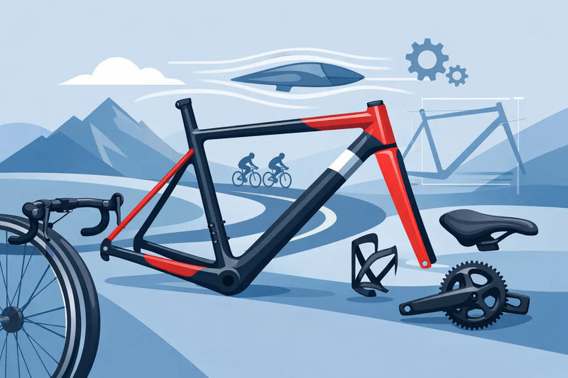 Come scegliere il telaio bici da corsa giusto