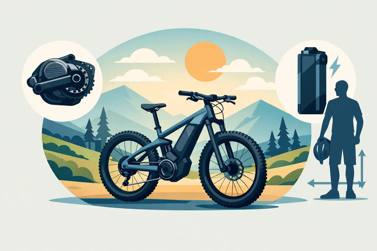 E mtb: come scegliere motore, batteria e taglia