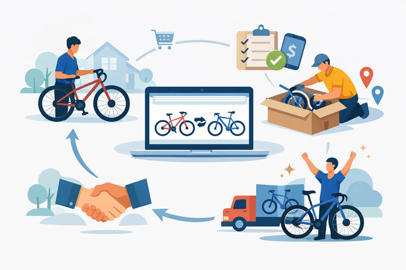 Come funziona la permuta bici online in 6 passaggi