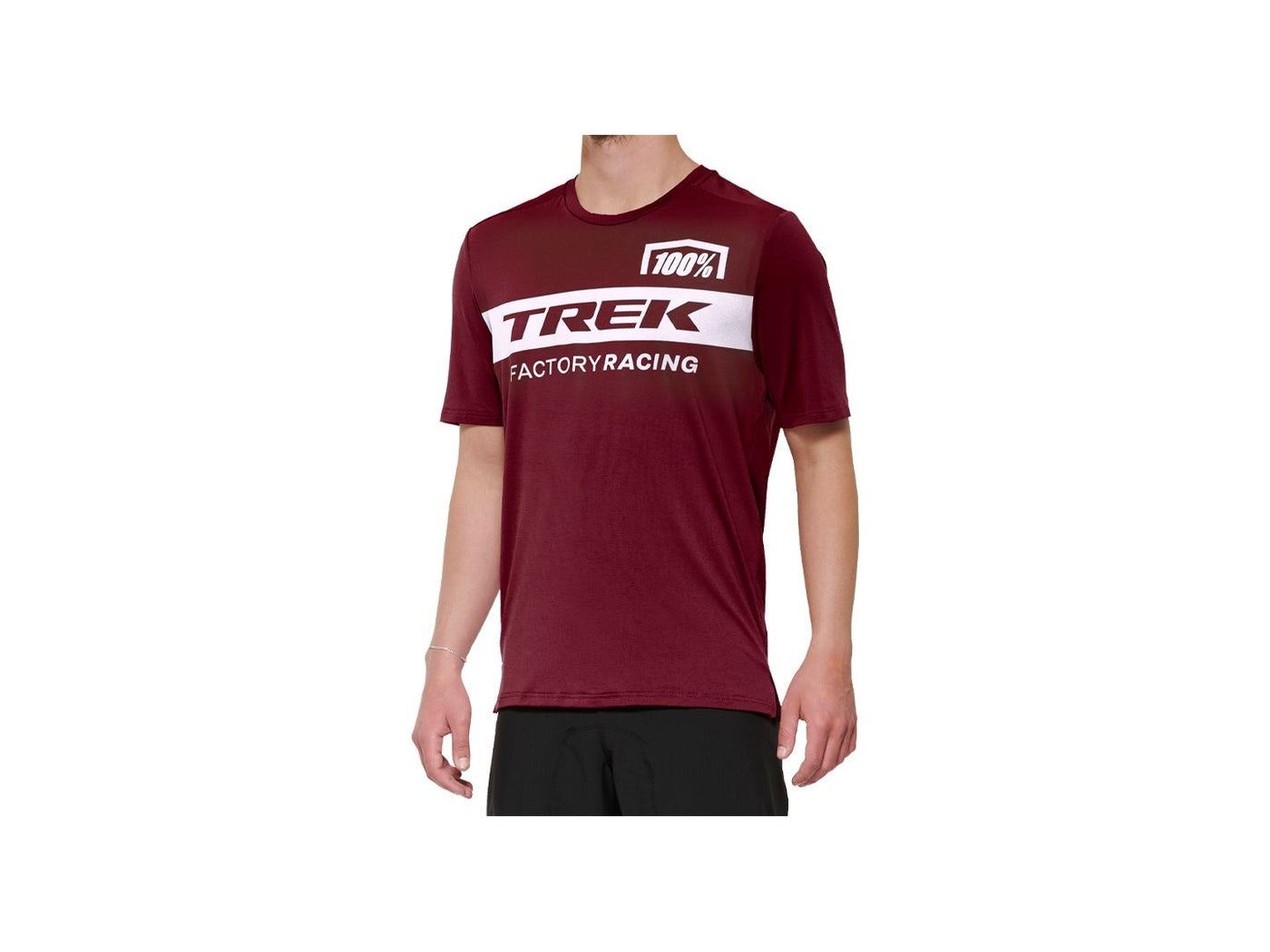 100% Trek Factory Racing Kurzarm-MTB-Trikot