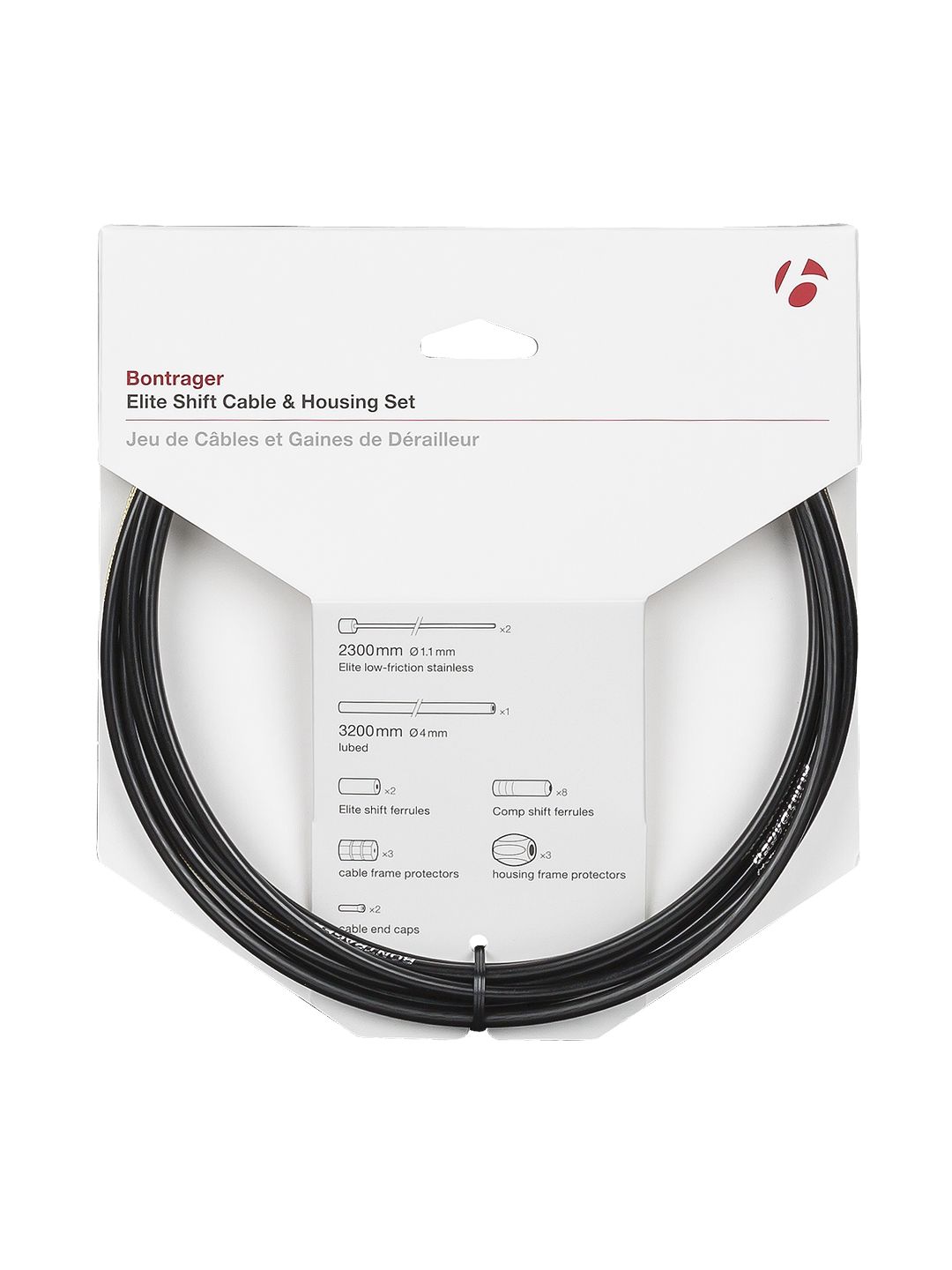 Set cavo cambio & guaina Bontrager Elite