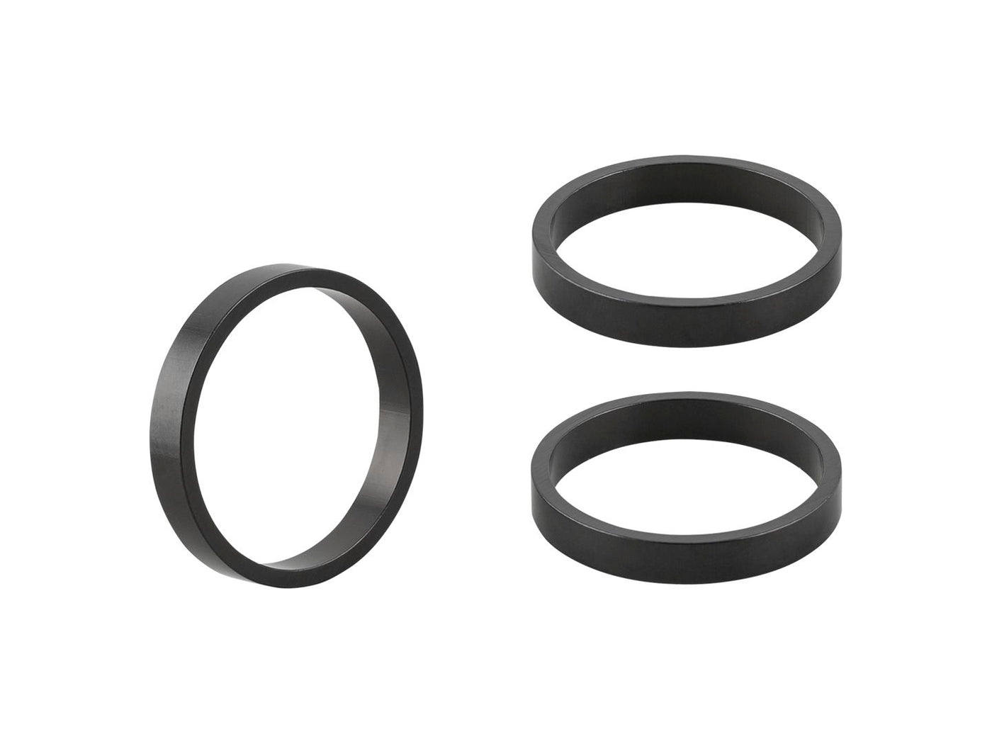 Bontrager 5-mm-Aluminium-Steuersatzspacer – 3er-Pack
