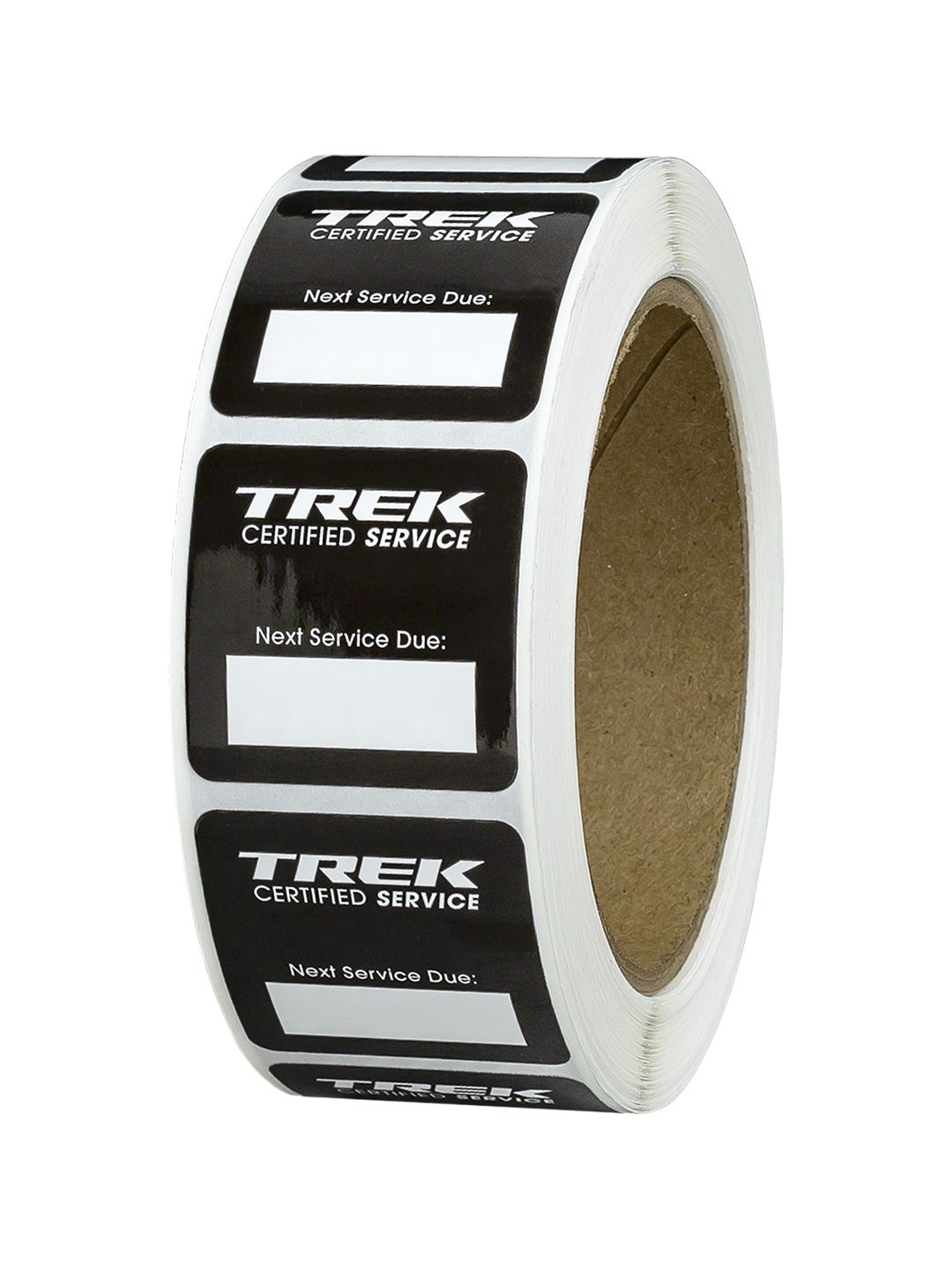 Trek Certified Service Next Service Two Aufkleberrolle mit 500 Stück