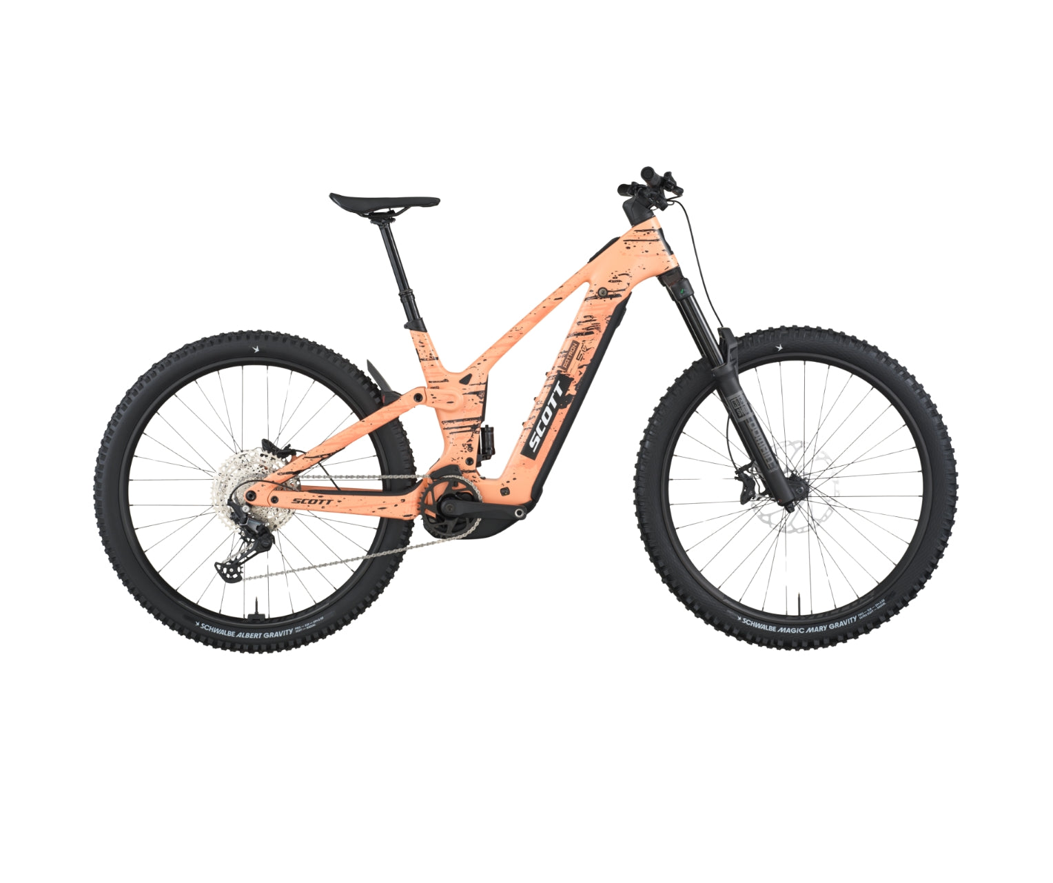 scott mountainbike schwarz orange Scott Patron ST 910 2026 | E-MTB Fully