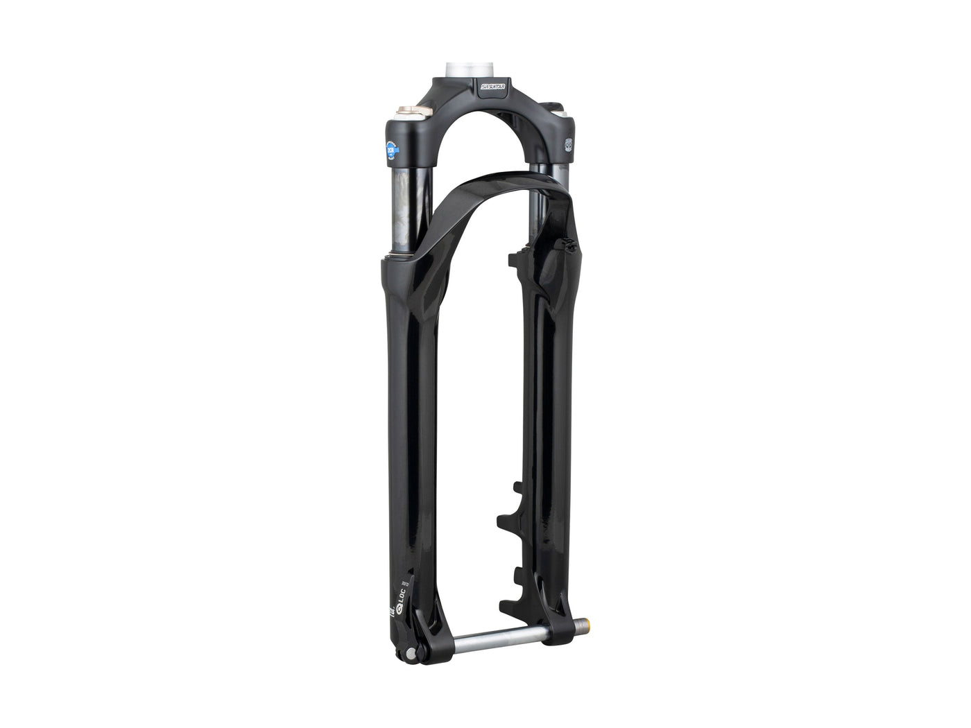 SR Suntour Mobie 34 Unthreaded 60mm Travel Gloss Finish 27.5˝ Suspension Fork