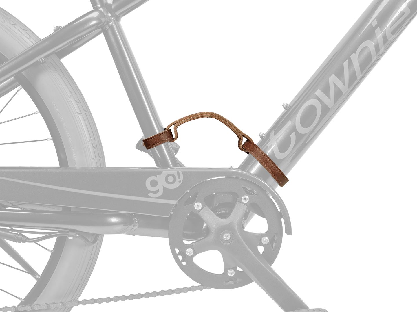 Electra Classic Faux Leather Bike Carry Handle