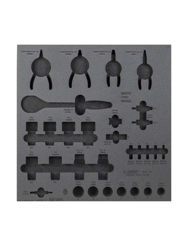 Unior Suspension Bench Drawer - 3 Tool Tray