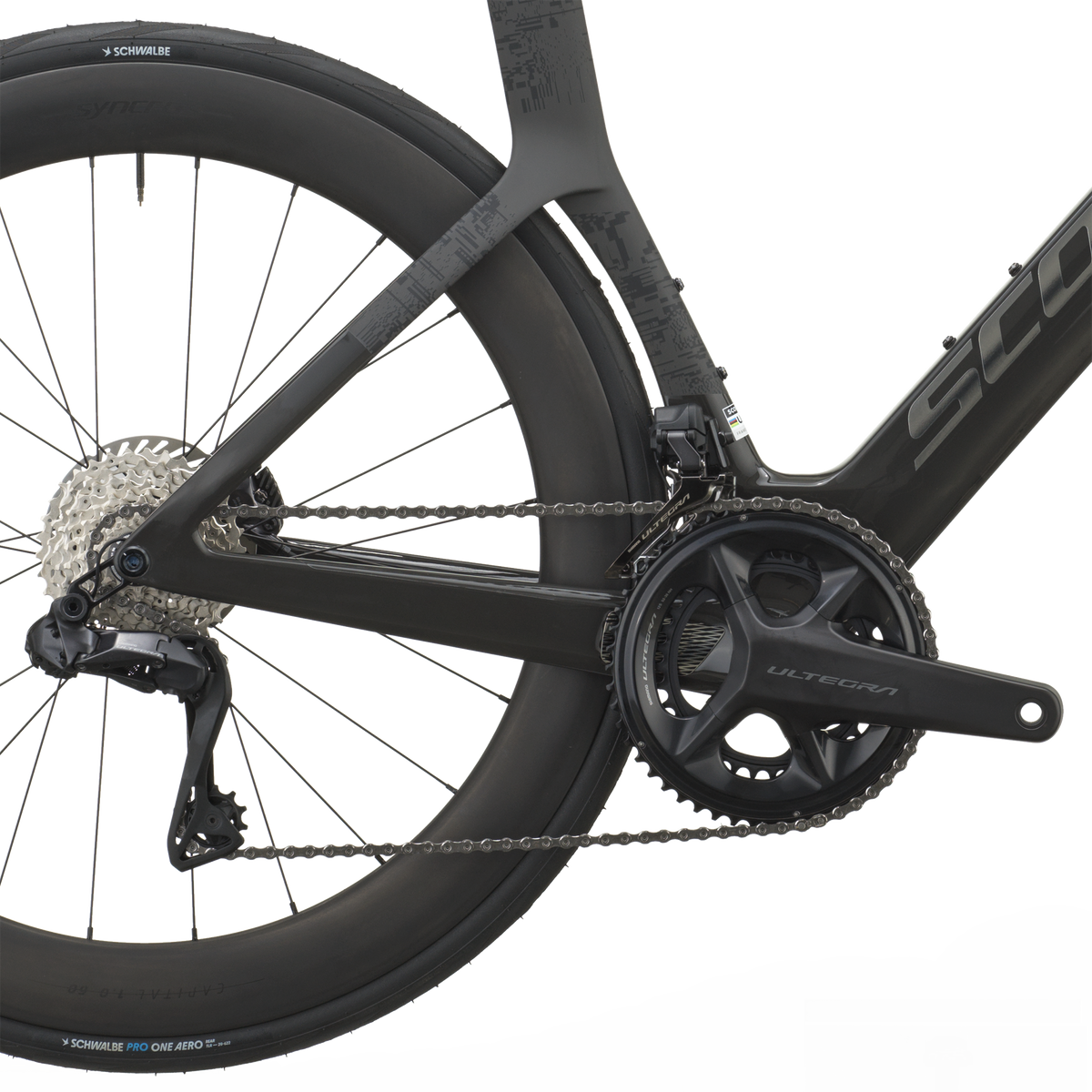 Scott Foil RC 10 carbon black dettaglio