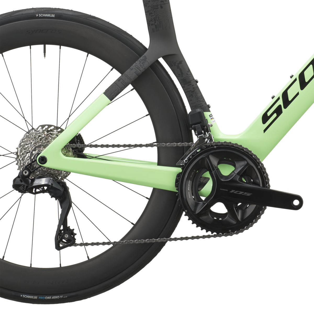 Scott Foil RC 20 paradise green dettaglio