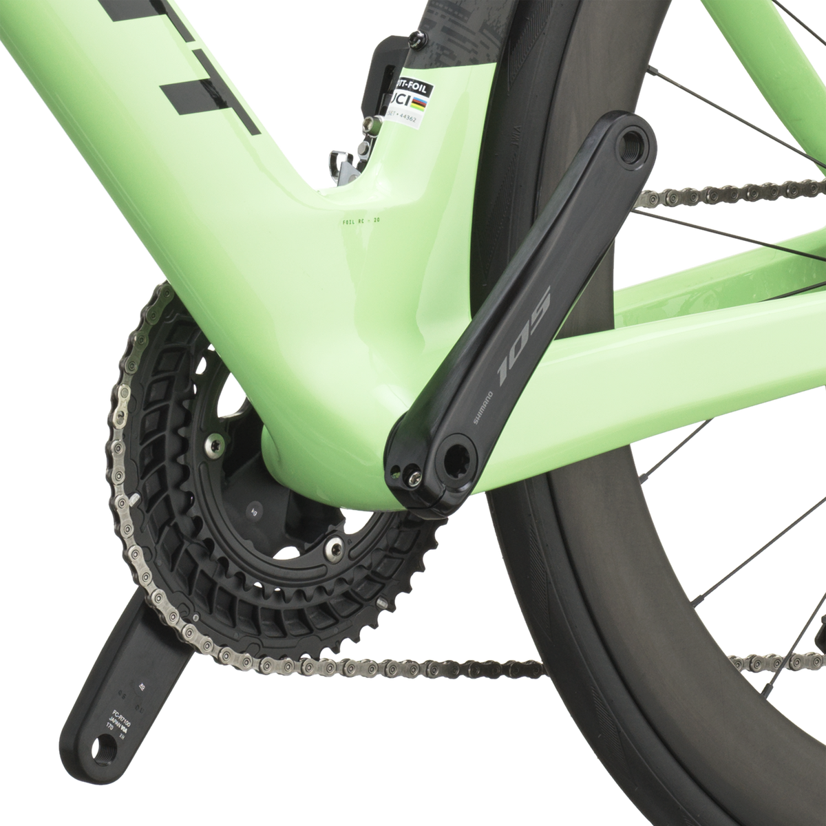 Scott Foil RC 20 paradise green dettaglio
