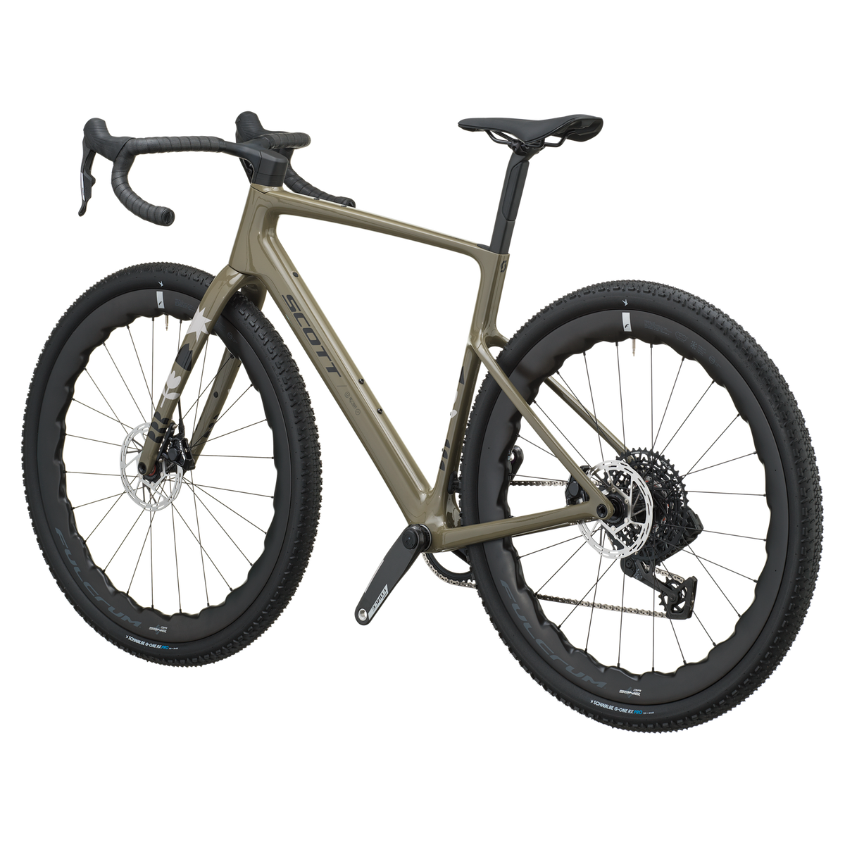 Scott Addict Gravel 10 lupine grey dettaglio