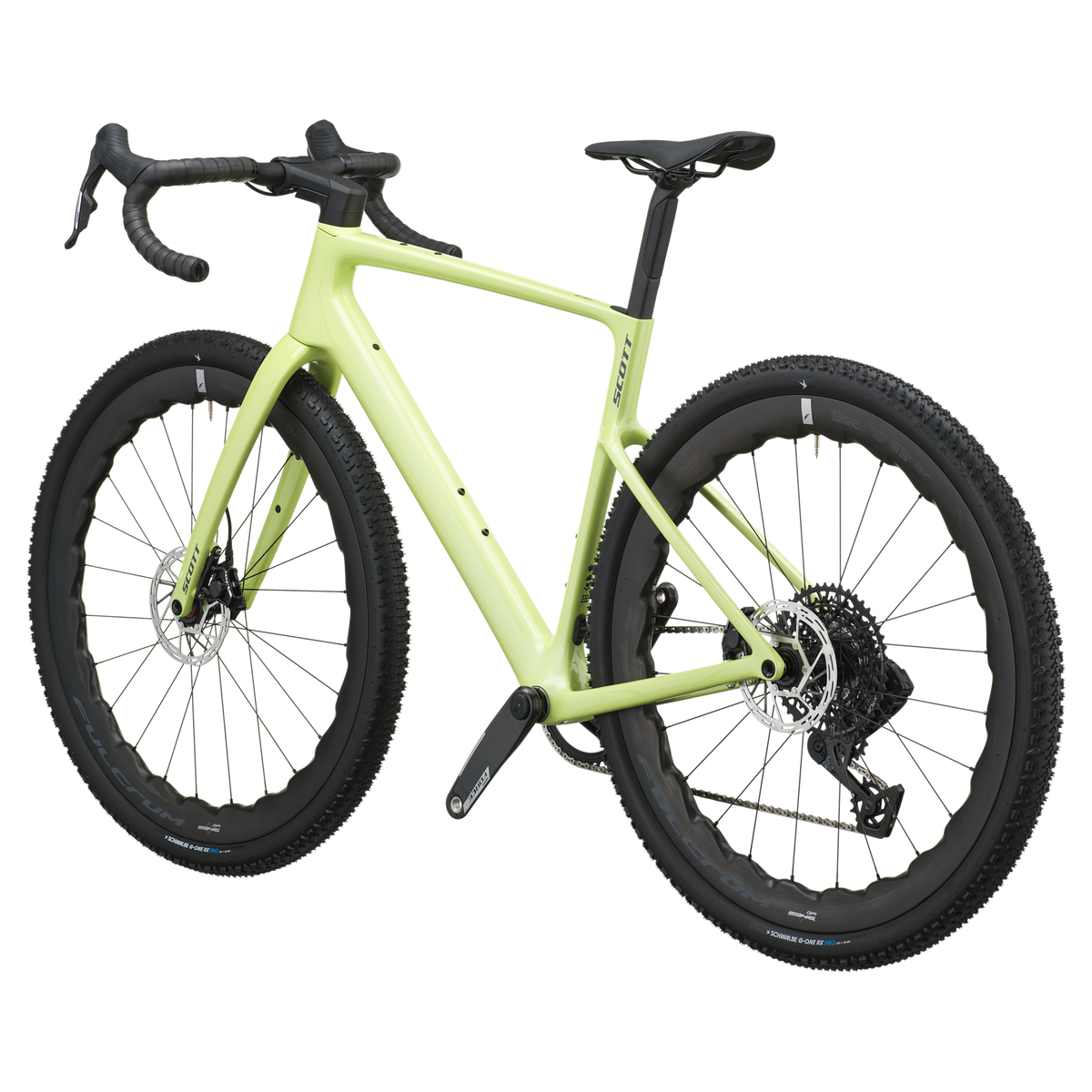 Scott Addict Gravel 20 mojito green dettaglio