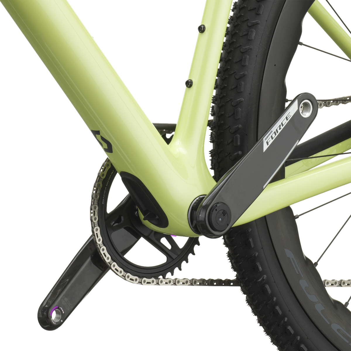 Scott Addict Gravel 20 mojito green dettaglio