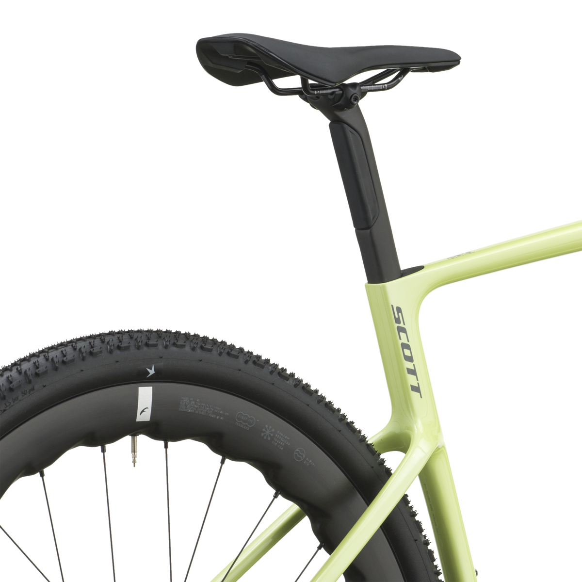 Scott Addict Gravel 20 mojito green dettaglio