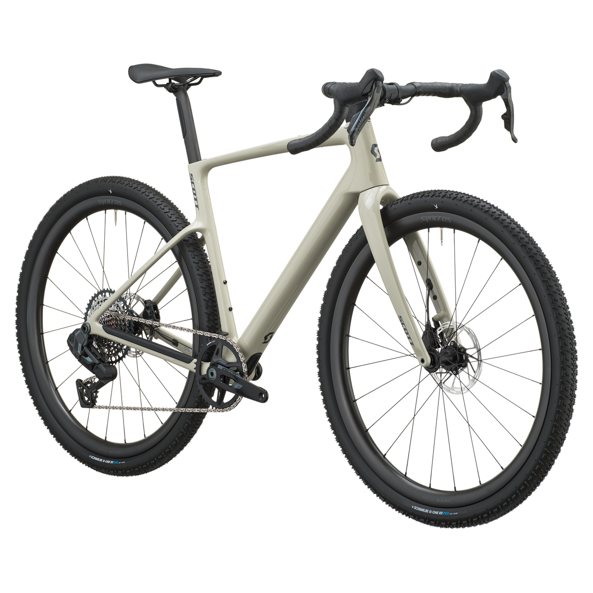 Scott Addict Gravel 30 agate grey dettaglio