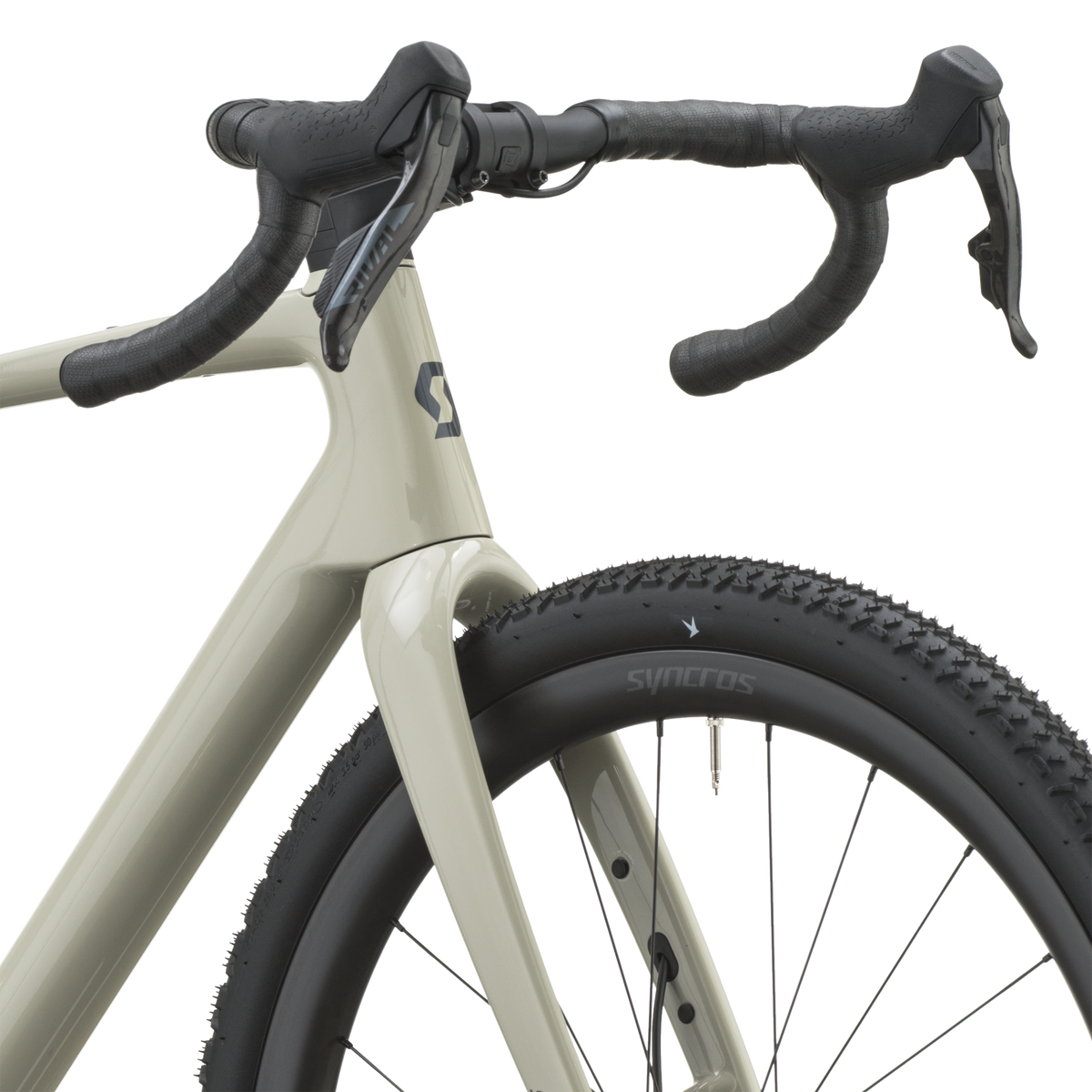 Scott Addict Gravel 30 agate grey dettaglio