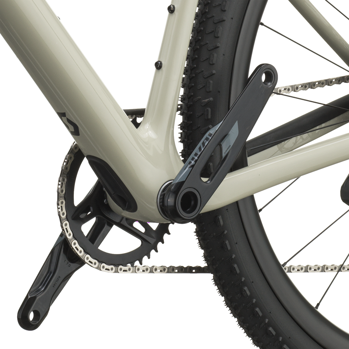 Scott Addict Gravel 30 agate grey dettaglio